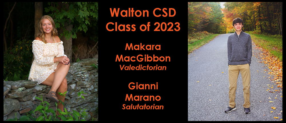 Walton CSD valedictorian and salutatorian