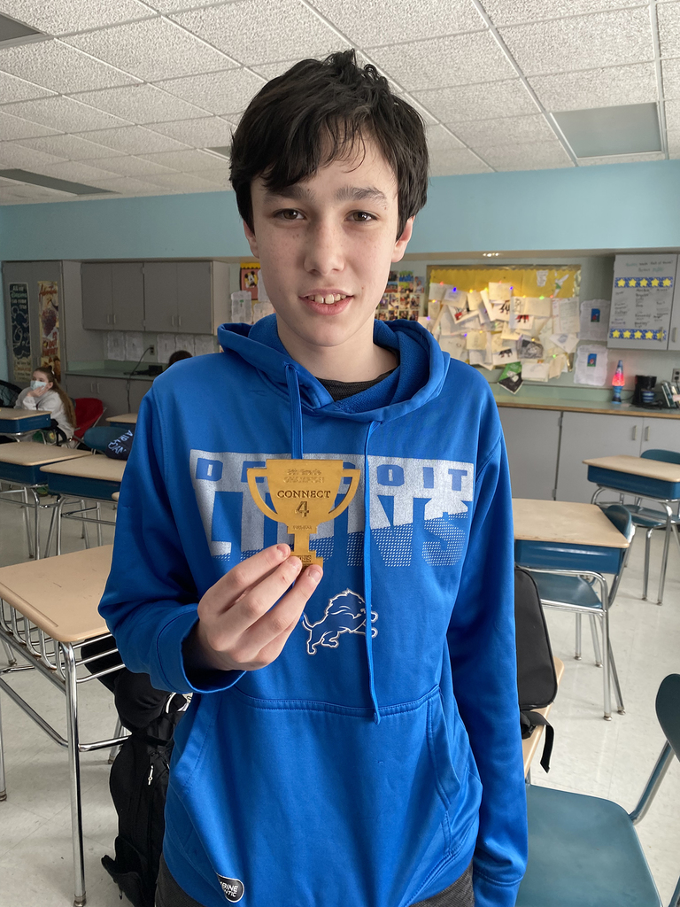 Connect 4 8th grade champion