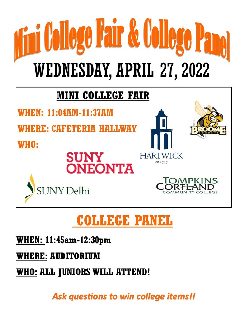 College Fair and Panel