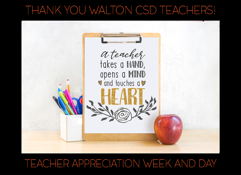 Teacher Appreciation Day and Week graphic