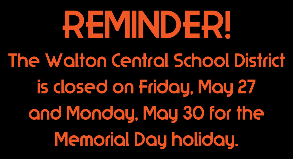Reminder graphic