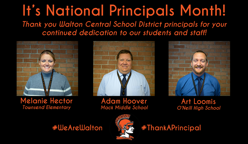 National Principals Month graphic