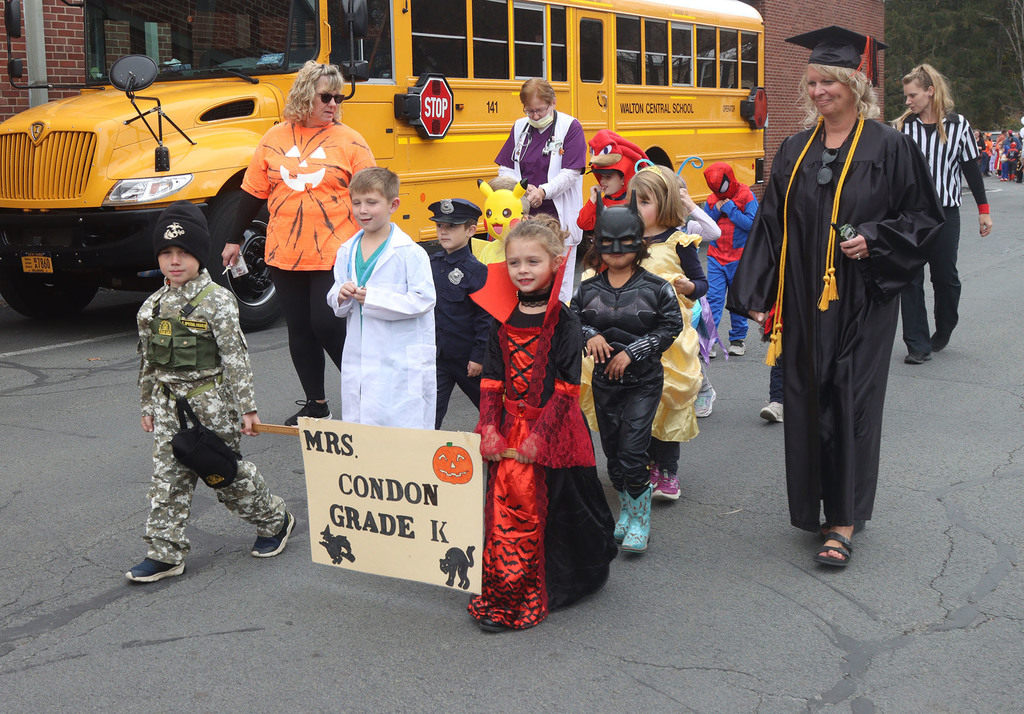 Annual Townsend Elementary Halloween parade