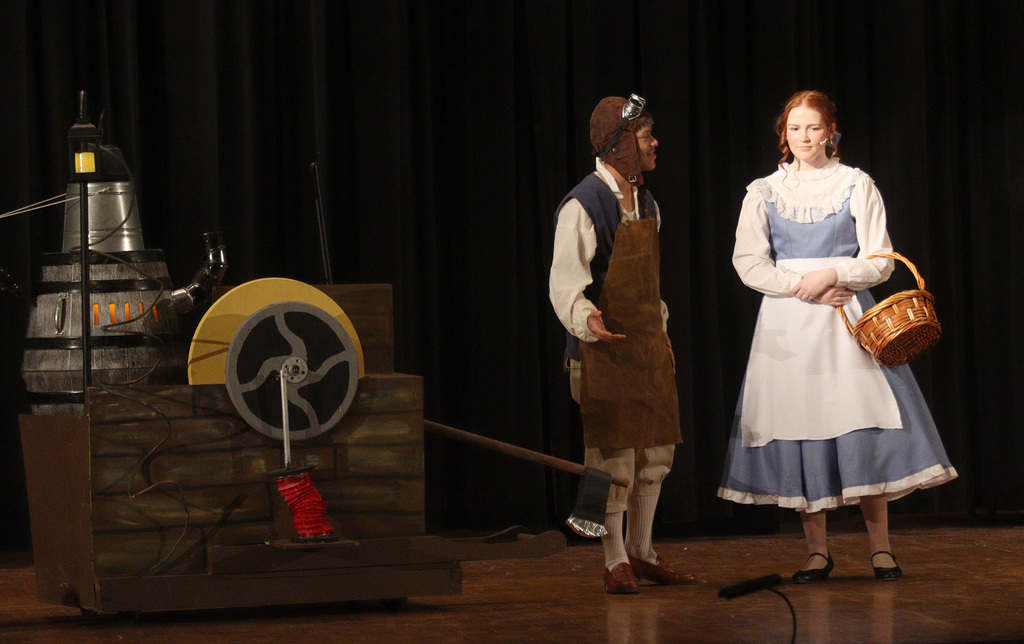 Scenes from Walton CSD's production of Beauty and the Beast.