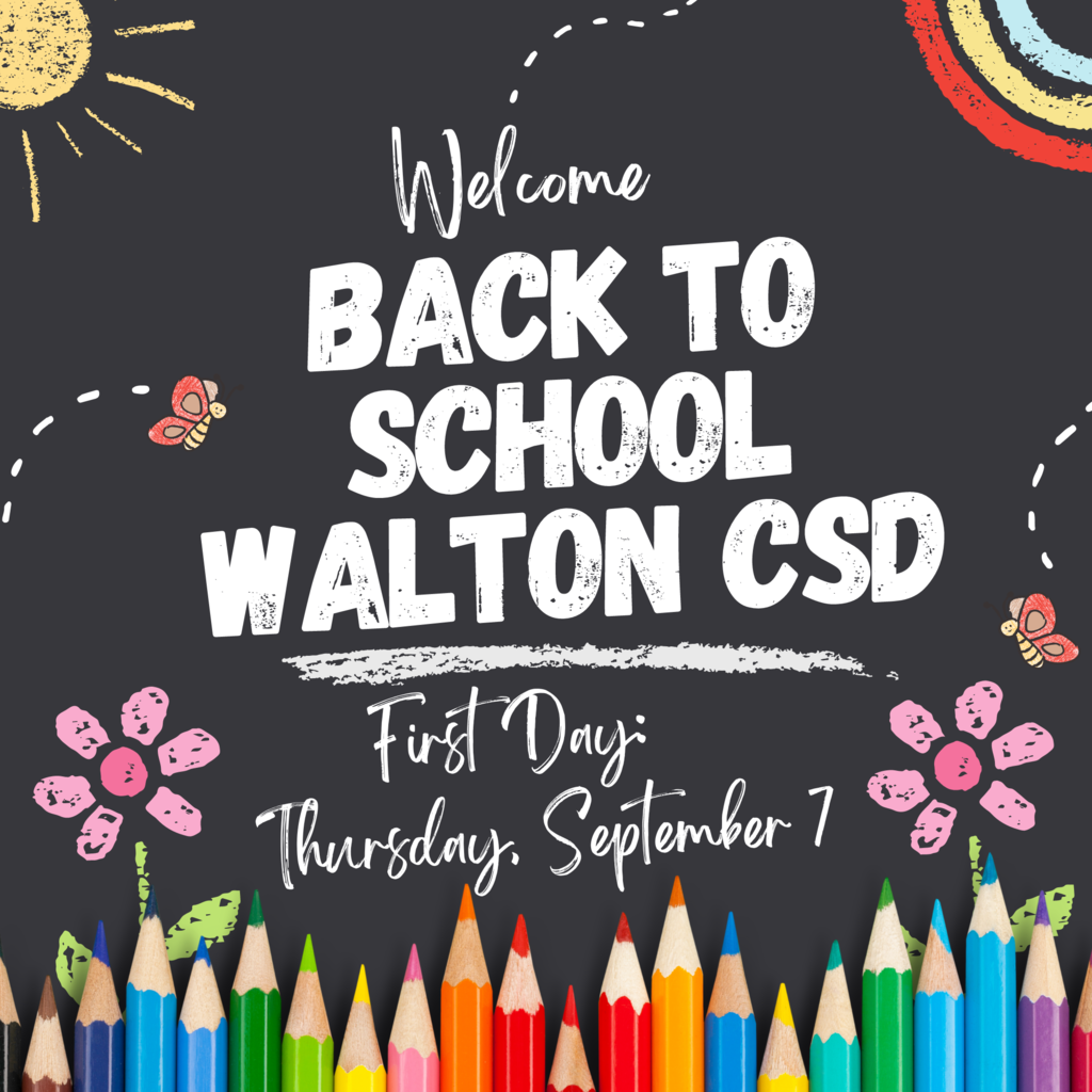 Back to school graphic
