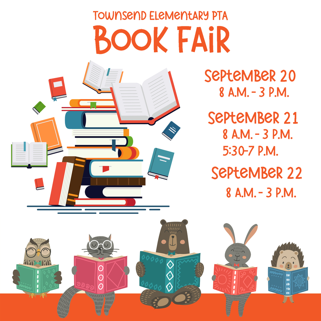 Townsend Book Fair graphic