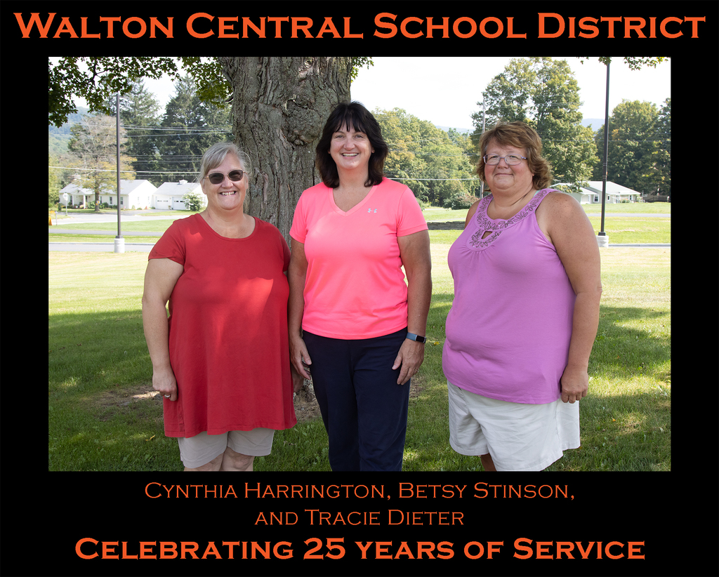25 year award recipients